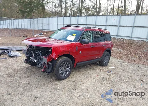 2025 Ford Bronco Sport Big Bend z USA, uszkodzony, nr VIN 3FMCR9BN7SRF01689